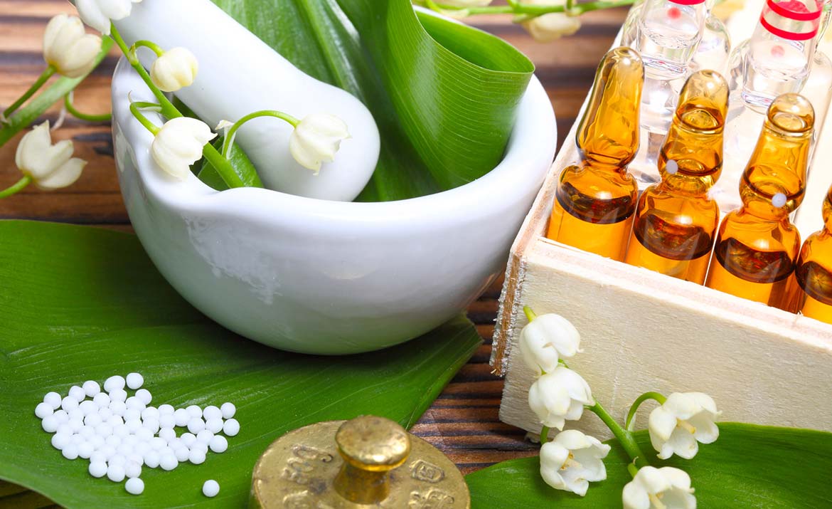 medicamentos y hojas